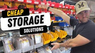 Budget Storage Solutions For Your Shop! - Organize Your Workspace