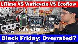 Black Friday 12V Budget Battery Showdown! NEW Litime's VS Ecoflow VS Wattcycle