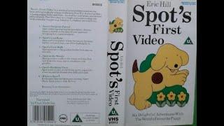 Spot's First Video (1988 UK VHS)