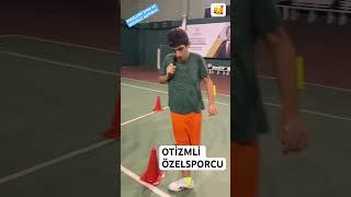 OTİZMLİ ÖZEL SPORCUM ERİM İLE KORT TENİSİ