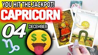 Capricorn ️  YOU HIT THE JACKPOT! horoscope for today DECEMBER 4 2023 ️ #capricorn tarot