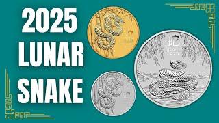 2025 Lunar Year of the Snake Gold, Silver and Platinum Coins filmed at the Perth Mint Series III