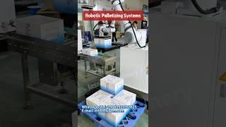 Robotic Palletizing System #palletizingrobot #palletizing #palletizer #automation #robotics #shorts