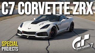 GT7 | Chevrolet C7 Corvette ZRX Build Tutorial | Special Projects