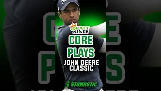 PGA DFS 2024 John Deere Classic Fantasy Golf Core Plays | Draftkings Golf DFS Picks