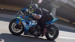 Yamaha R1M vs BMW S1000RR - Suzuki GSXR 1000 - Kawasaki ZX10R - Superbikes Street Racing