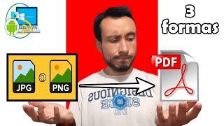 How to CONVERT an IMAGE to PDF on a Computer without Programs - 3 Ways to PASS a Photo into PDF 