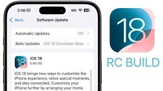 iOS 18 RC Released - What's New?