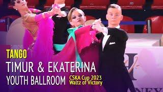 Tango = Timur Nikitinsky & Ekaterina Pavliuk = 2023 Waltz of Victory CSKA Cup Youth Ballroom