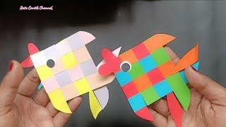 Cara Membuat Origami Ikan || Cara membuat Ikan dari kertas