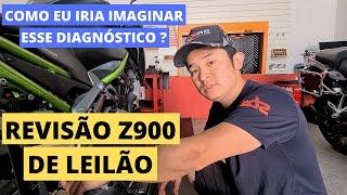 Revisão Kawasaki Z900 | Moto de leilão ️