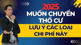 Năm 2025 muốn chuyển thổ cư phải lưu ý các loại chi phí này! | Hiệp Bất Động Sản Official