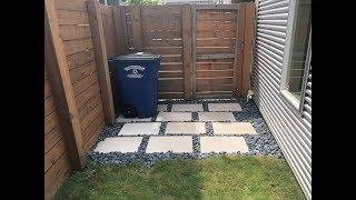 Our Back yard DIY Project: Time-lapse