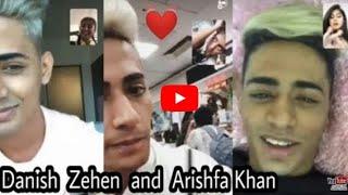 Danish Zehen Memorable Video Calls With Arishfa Khan | Goldean kb