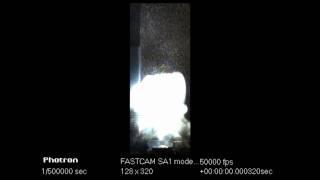 On Chip Nanothermite Reaction