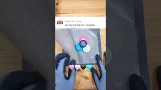플라스틱 병뚜껑 커스텀🩷 #shorts