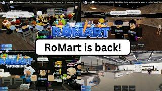 [Day 28] RoMart is back! (Roblox)