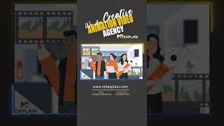 2d explainer animation video.  motion graphic. MH Explain