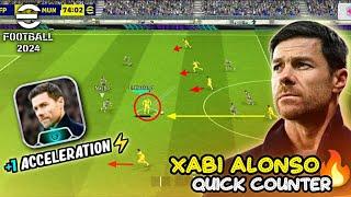 Quick Counter Manager Xabi Alonso Worth 500 Coins!! eFootball 2024 Mobile