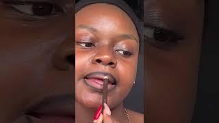 Kim possible lips 2.0must try lip combo|#liplinertutorial #blackgirlmakeup #cleangirlmakeup