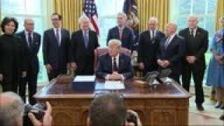 Trump signs $2.2 trillion stimulus package