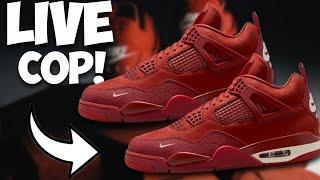 GOING LIVE NOW JORDAN 4 BRICKMBY BRICK! GOOD LUCK!