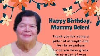 Happy 81st Birthday, Mommy Belen! #aginggracefully #YoungAt81