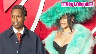 Rihanna & ASAP Rocky Steal The Show Together At The British Fashion Council Awards In London, UK