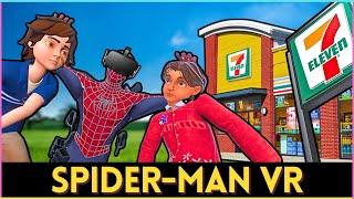 SPIDER-MAN VR TAKES HIS KIDS TO 7-11