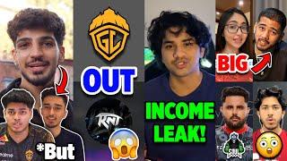 Serious WARNING to this Team.. INCOME Leaked Zgod, Jonathan Bgmi, SOUL Regaltos,Kaashvi,BGIS Semi