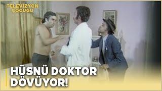 Televizyon Çocuğu Türk Filmi | Hüsnü Doktor Dövüyor!