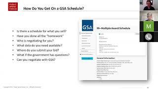 How to Get a GSA Schedule Contract