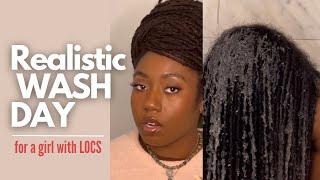 LOCS: How I wash my Locs, what a realistic Wash Day looks like for me