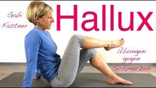 6 min. Hallux-Valgus-Zeh Beschwerden lindern, ohne Geräte, gutes für Füße