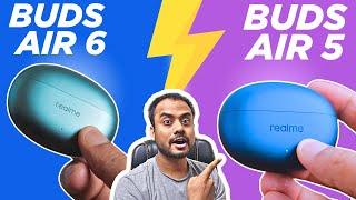 Realme buds air 6 vs realme buds air 5 | best tws under 3000