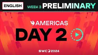 [ENGLISH] SWC2024 AMERICAS Preliminary Day 2 | Summoners War