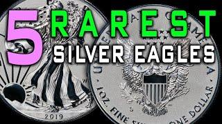 The 5 RAREST American Silver Eagles