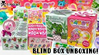 Opening NEW tokidoki Candy Unicorno FULL SET and Botanical Unicornos! LET'S OPEN 10 BLIND BOXES!