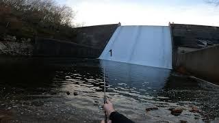 Thanksgiving Chill Fishing: Devil's Kitchen Spillway (Crappie & Bass)