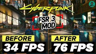 Cyberpunk 2077 - FSR 3 Mod + Ghosting fix (New Update with Uniscaler 9) Install Guide