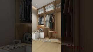 2025 Wardrobe Trends: Stylish Solid Wood Storage for Modern Bedrooms! #BedroomTrends #SolidWood