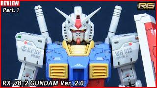 외장, 내부 구조에 가동까지 작정하고 만들었구나 - RG RX-78-2 건담 Ver. 2.0 - 외형/프레임/가동 편 [REVIEW] (EN, JP, ZH-CHT, KR Sub)