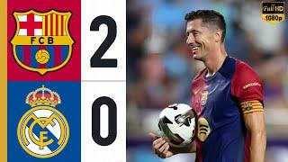 Barcelona vs Real Madrid 2-0 • Barcelona El Clasico LaLiga  • Highlights & All Goals 2024 HD