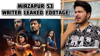 Mirzapur Season 3 Writer’s Leaked Footage | Shubham Gaur