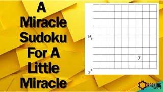 A Miracle Sudoku For A Little Miracle