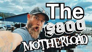 I found $800 worth in treasure in the lake with my  underwater drone