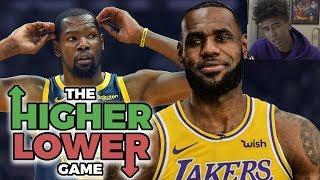 NBA Trivia - Higher or Lower Challenge (Career Avg) | Kristopher London