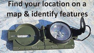 Find your location on a map & identify features