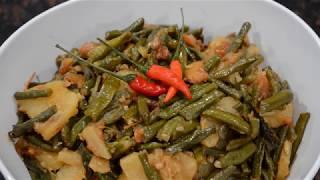 Bora with Potatoes and Fine Shrimp || Chinese Long Beans- Episode 139
