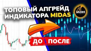 Эпохальная обнова топового мульти индикатора Trading View MIDAS на примере BTC